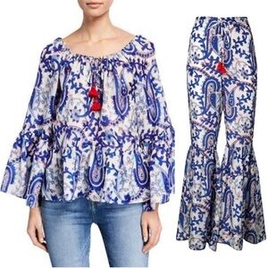 Figue Silk Set - Brielle Bahia Beach Pants & Blouse